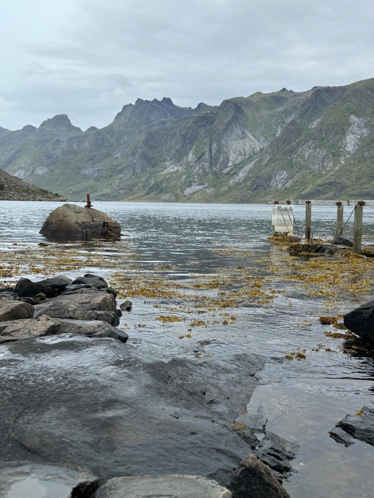 Enebolig Med Eventyrlig Beliggenhet Like Ved Sjoen I Lofoten *